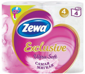 Туалетная бумага Zewa «Exclusive Ultra Soft»  4 шт.