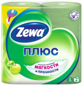 Туалетная бумага Zewa Плюс «Яблоко»4шт.