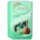 «Линдор» шоколадные конфеты с мятой