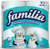 Бумажные полотенца Familia 2 шт.