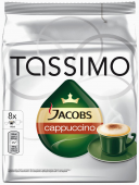 Tassimo Jacobs Cappuccino кофе в капсулах, 8 шт